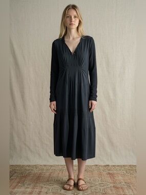 MC PLANET LONG SLEEVE LAGENLOOK BUSINESS CASUAL DRESS USA SZ 14